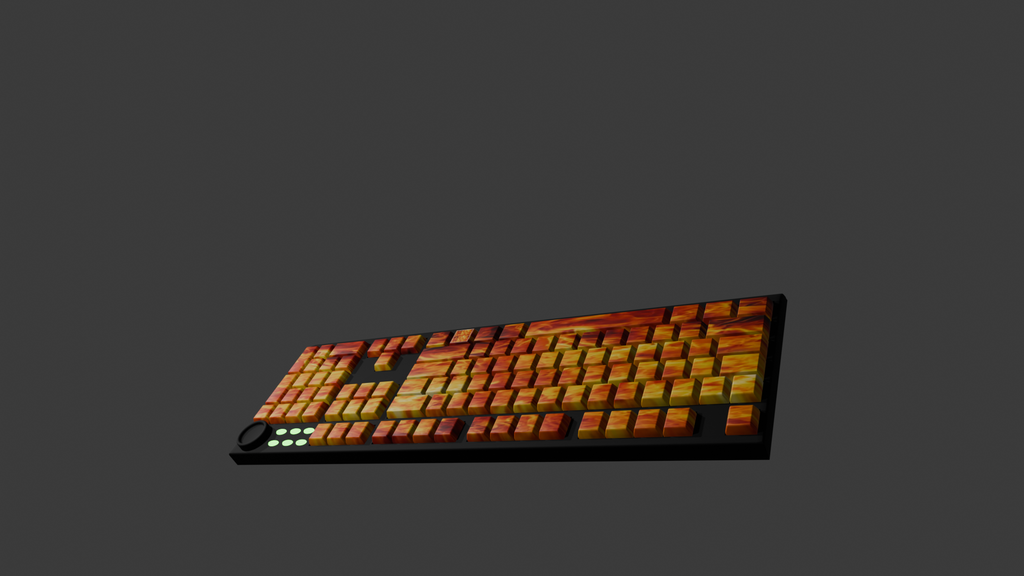 Blaze Hydro Dipped PBT Keycaps - 60/65/75/80/96/100 - All Keyboard Layouts