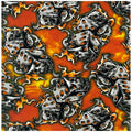 Flaming Dice Hydro Dipped Keycaps - 60/65/75/80/96/100 - All Keyboard Layouts