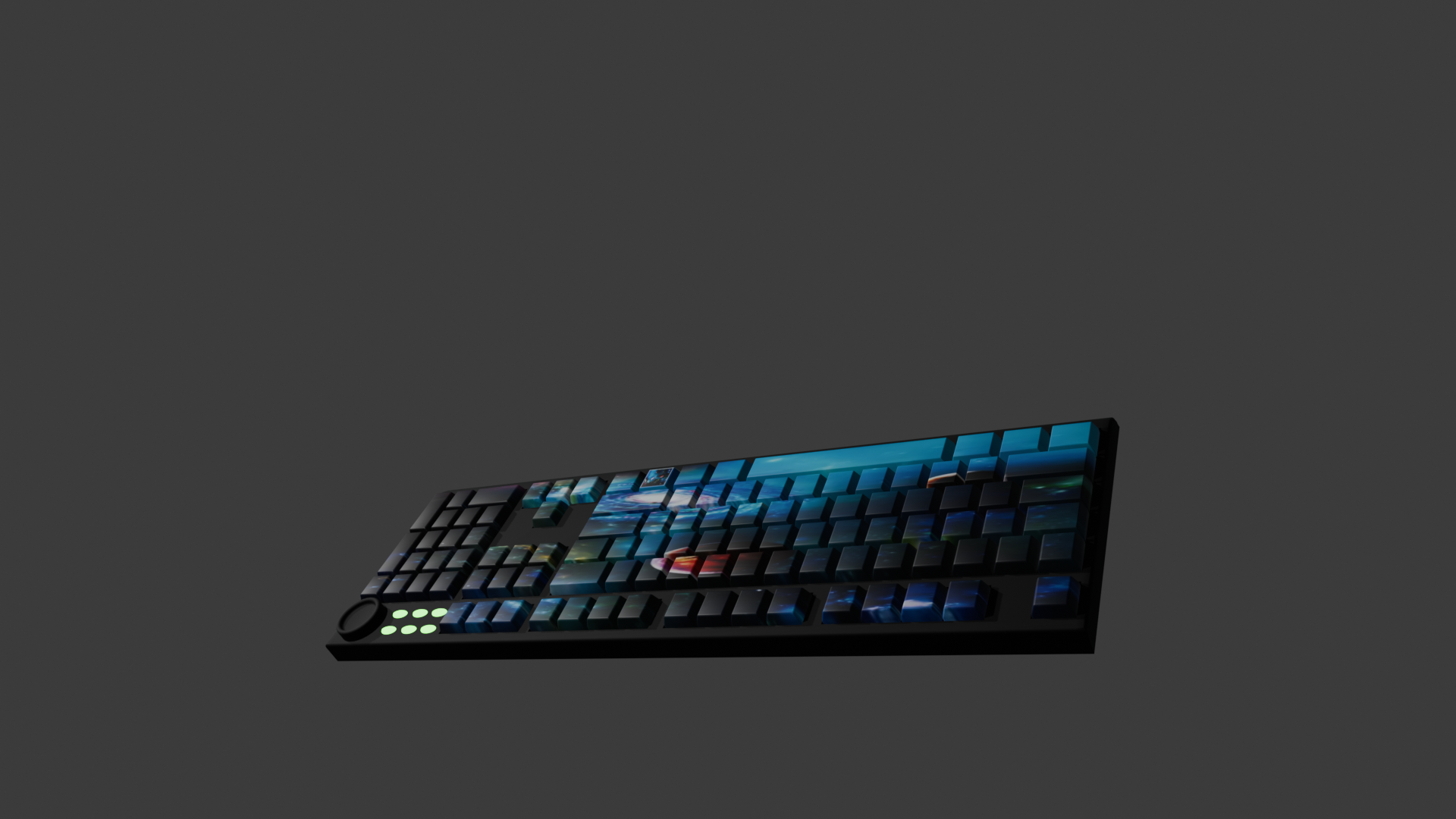 Planet Odyssey Hydro Dipped PBT Keycaps - 60/65/75/80/96/100 - All Keyboard Layouts